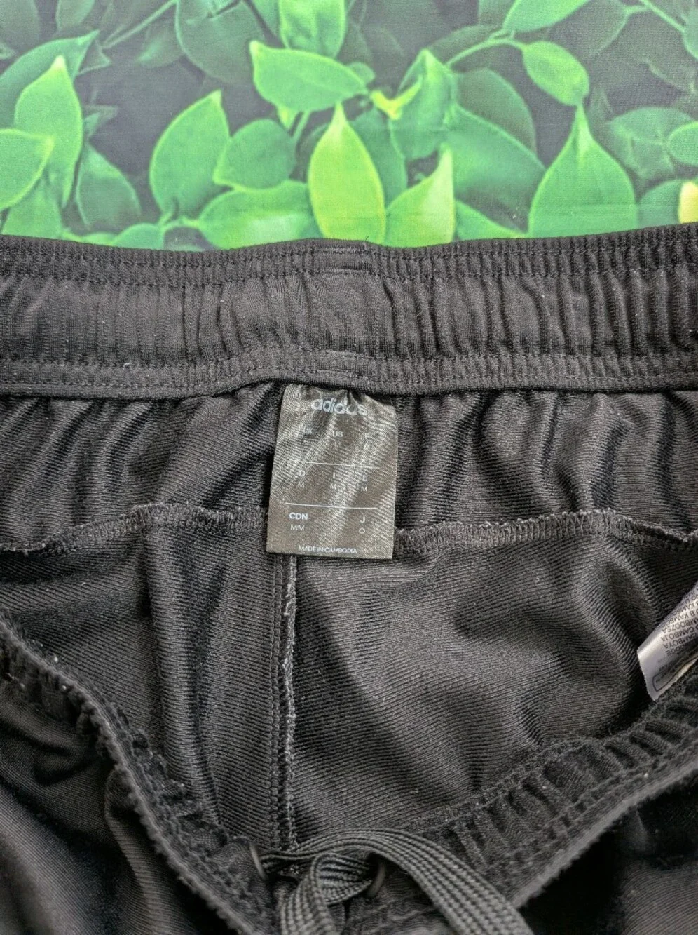 Adidas Men's Black On Black Tracksuit Sweatpants